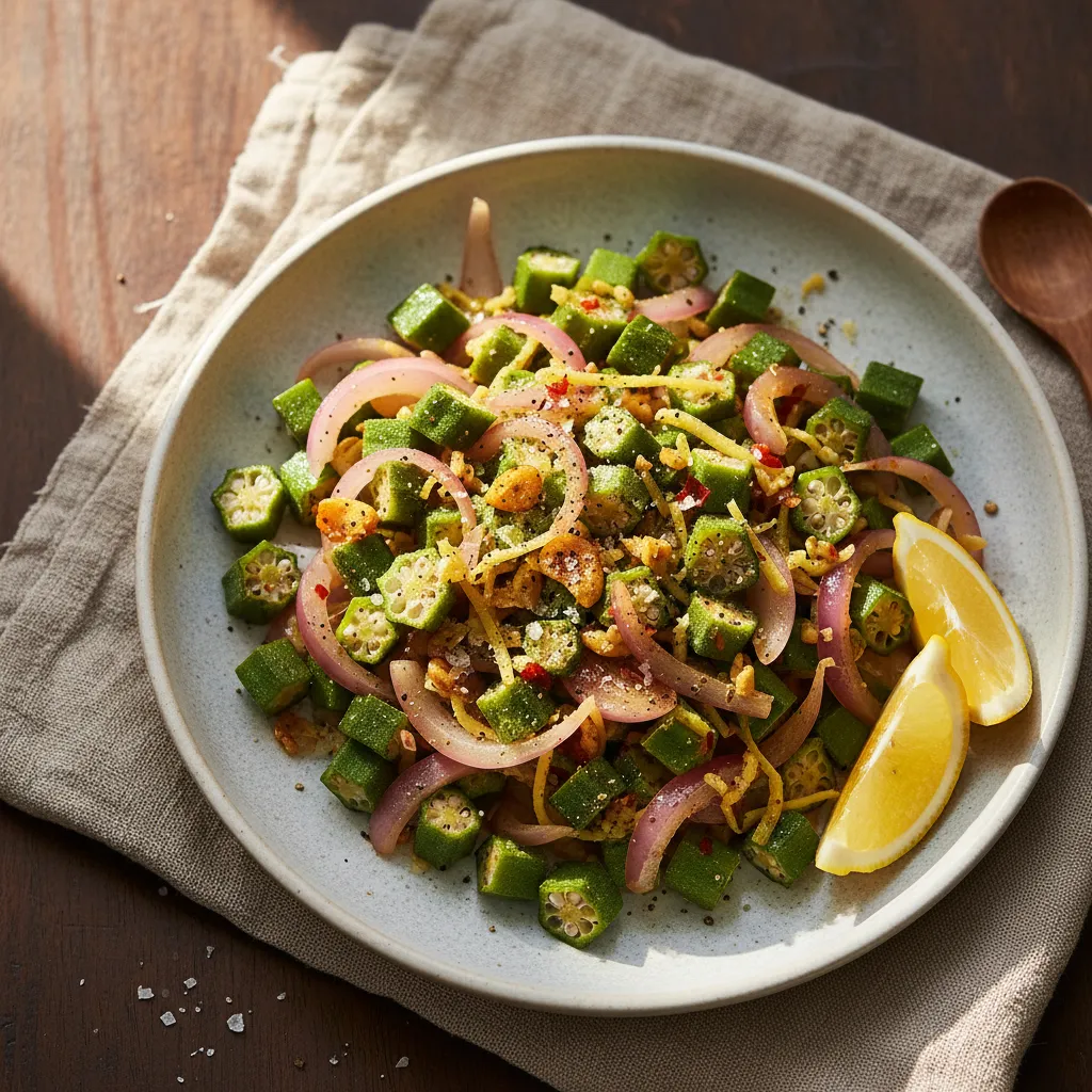 Okra Stir-Fry